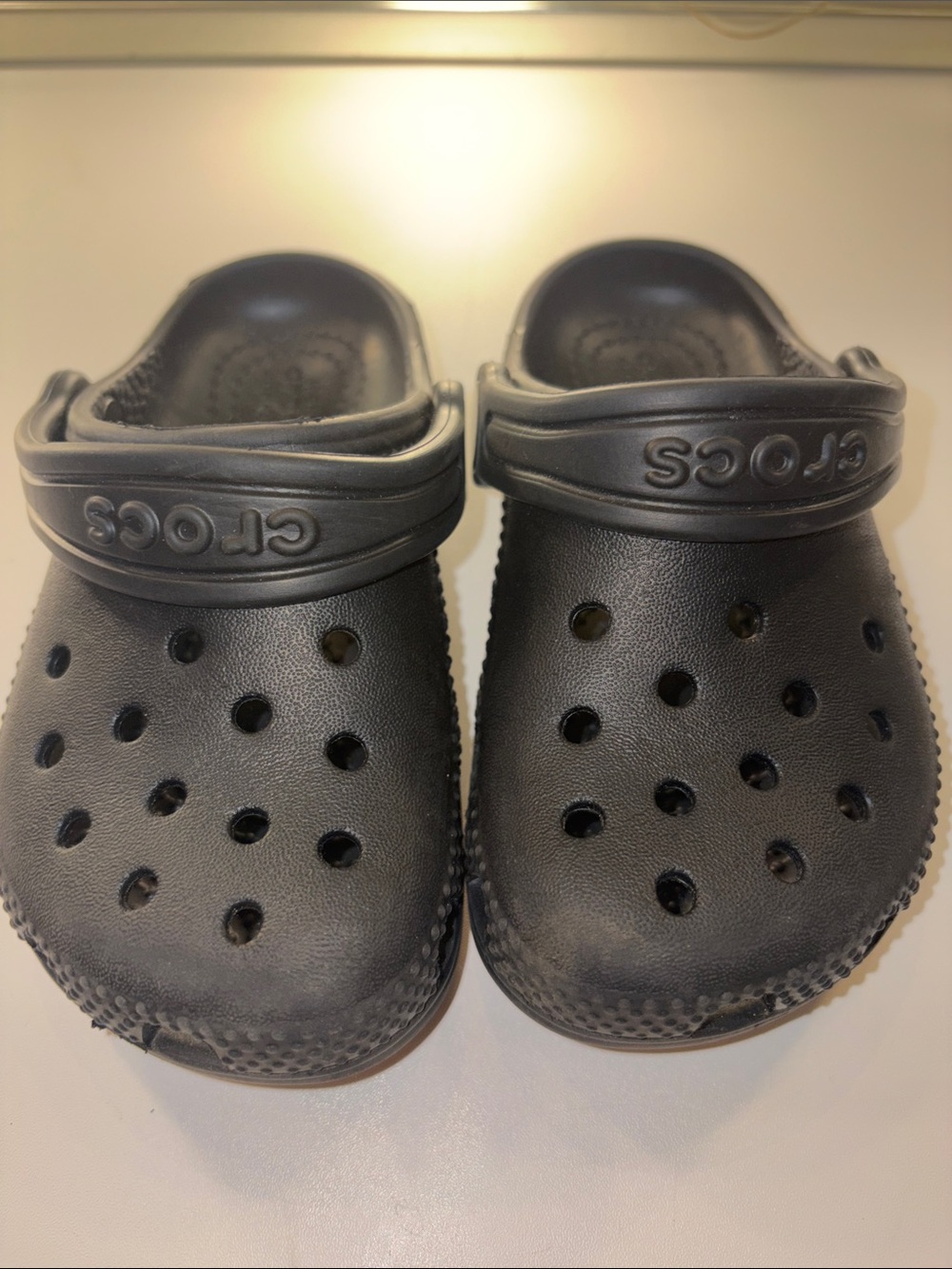 CROCS Kids Classic Clogs in Black